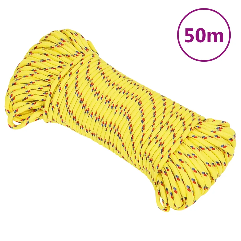 Corda de barco 3 mm 50 m polipropileno