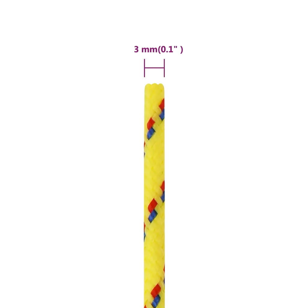 Corda de barco 3 mm 50 m polipropileno