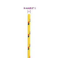Corda de barco 6 mm 100 m polipropileno