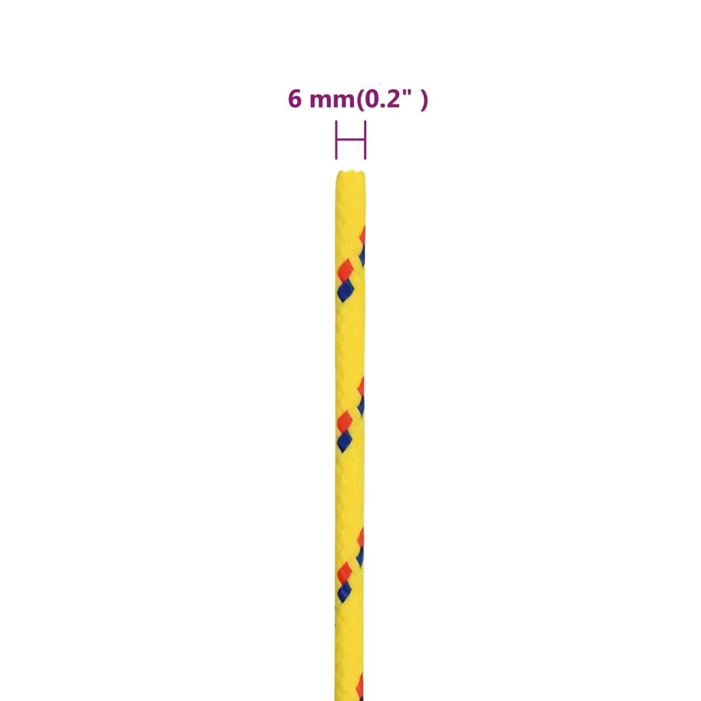 Corda de barco 6 mm 250 m polipropileno