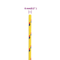 Corda de barco 6 mm 250 m polipropileno