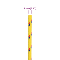 Corda de barco 8 mm 50 m polipropileno