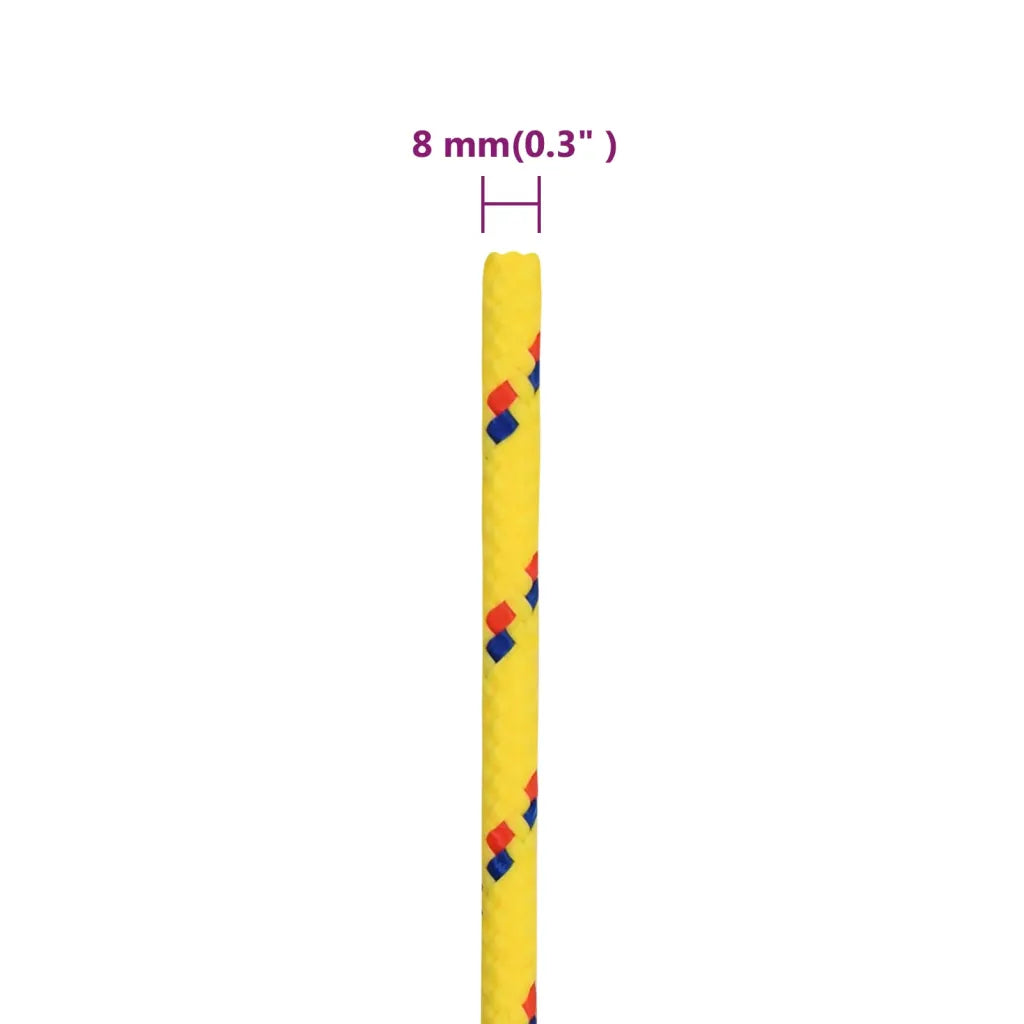 Corda de barco 8 mm 100 m polipropileno