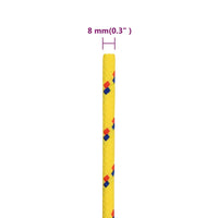 Corda de barco 8 mm 500 m polipropileno
