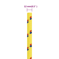Corda de barco 12 mm 50 m polipropileno