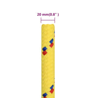 Corda de barco 20 mm 25 m polipropileno