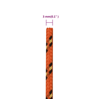 Corda de barco 3 mm 250 m polipropileno