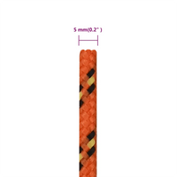 Corda de barco 5 mm 250 m polipropileno