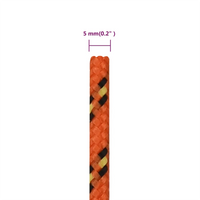 Corda de barco 5 mm 500 m polipropileno