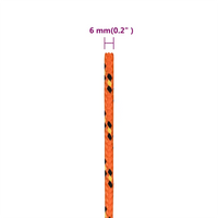 Corda de barco 6 mm 500 m polipropileno