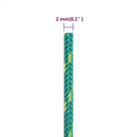 Corda de barco 2 mm 50 m polipropileno