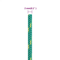 Corda de barco 2 mm 250 m polipropileno