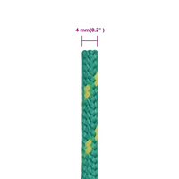 Corda de barco 4 mm 500 m polipropileno