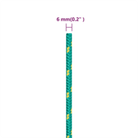 Corda de barco 6 mm 500 m polipropileno