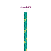 Corda de barco 8 mm 50 m polipropileno