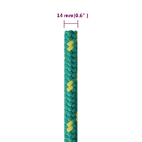 Corda de barco 14 mm 50 m polipropileno