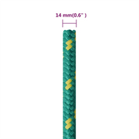 Corda de barco 14 mm 100 m polipropileno