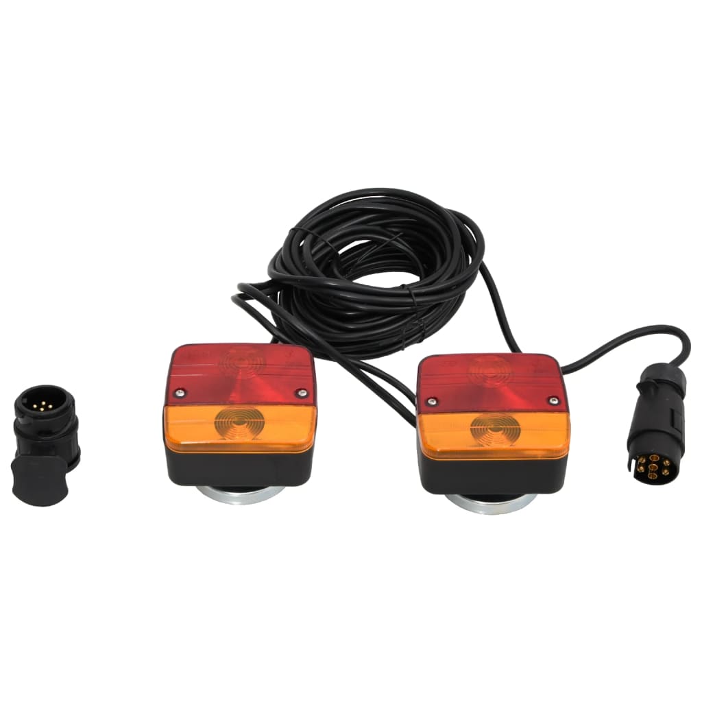 Farolins de reboque 2pcs lâmpada clássica 12V vermelho