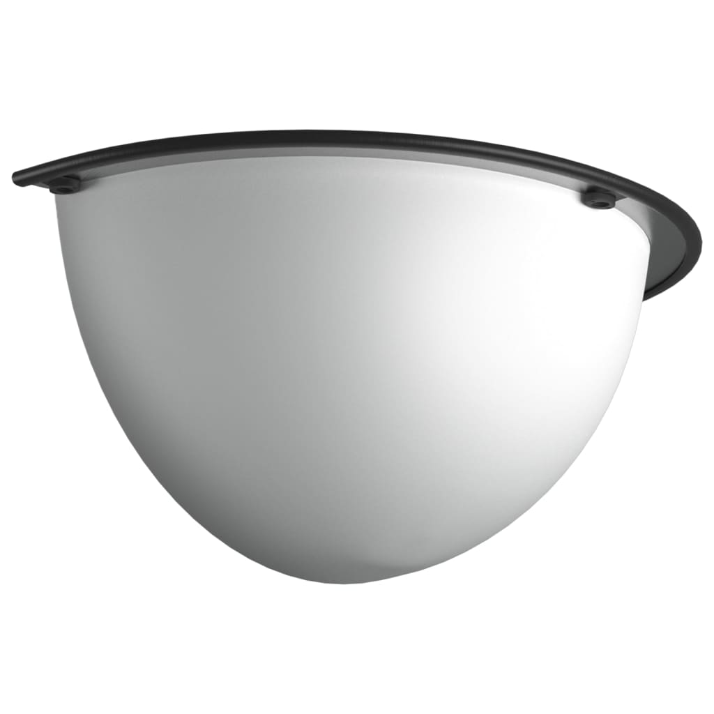 vidaXL Espelhos de trânsito metade de cúpula 2 pcs Ø40 cm acrílico