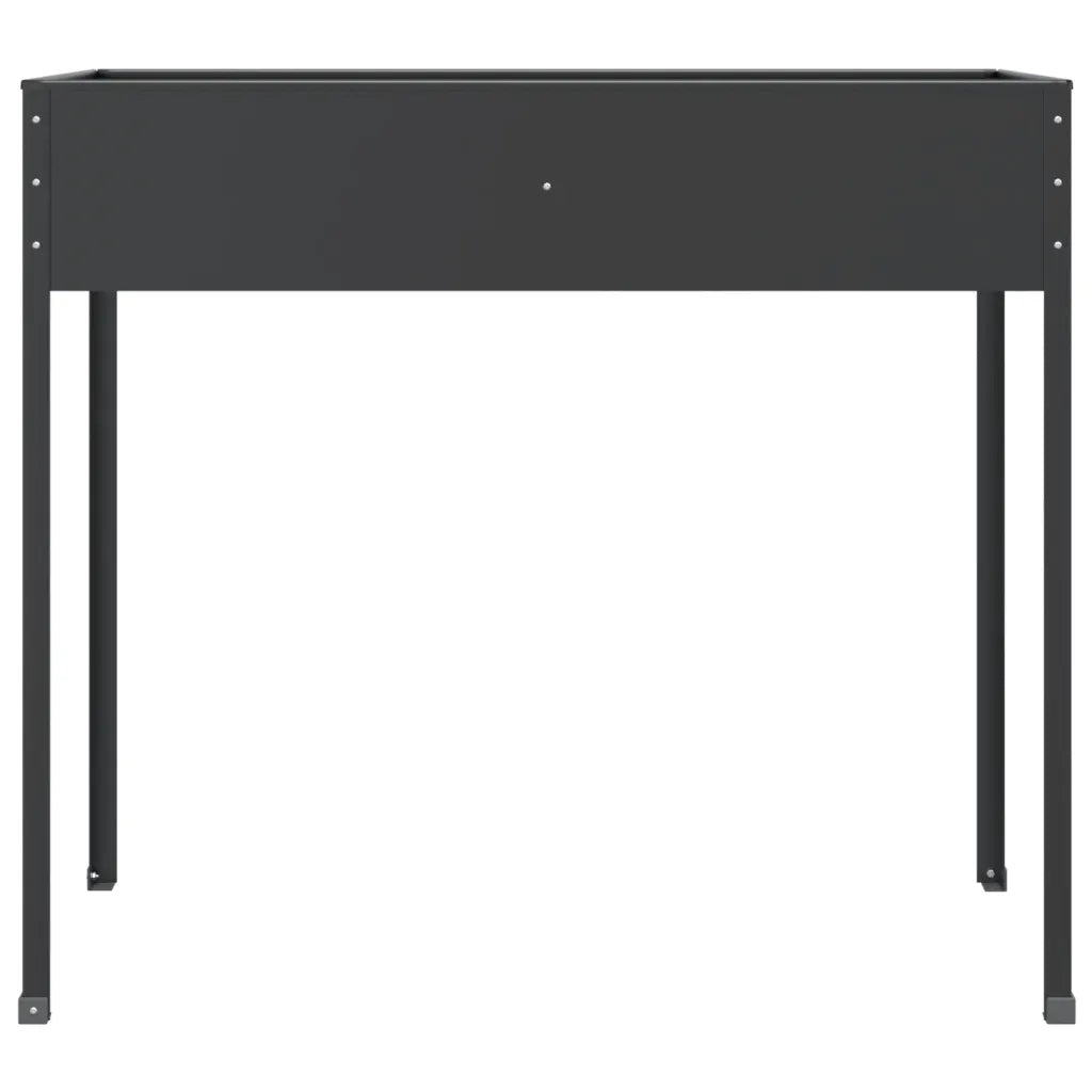 Vaso/floreira jardim 100,5x40,5x90 cm aço galvanizado