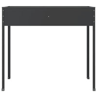 Vaso/floreira jardim 100,5x40,5x90 cm aço galvanizado
