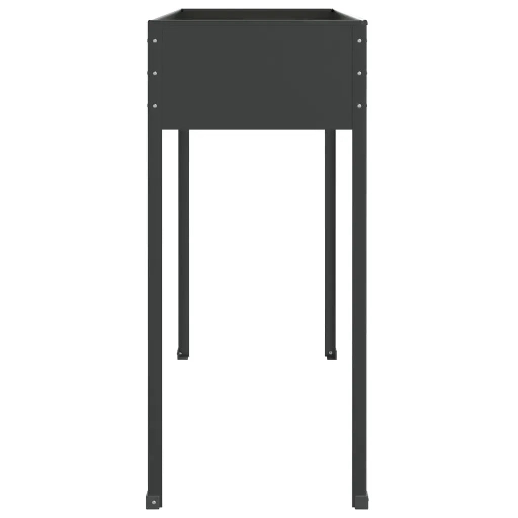 Vaso/floreira jardim 100,5x40,5x90 cm aço galvanizado