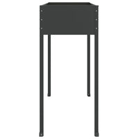 Vaso/floreira jardim 100,5x40,5x90 cm aço galvanizado