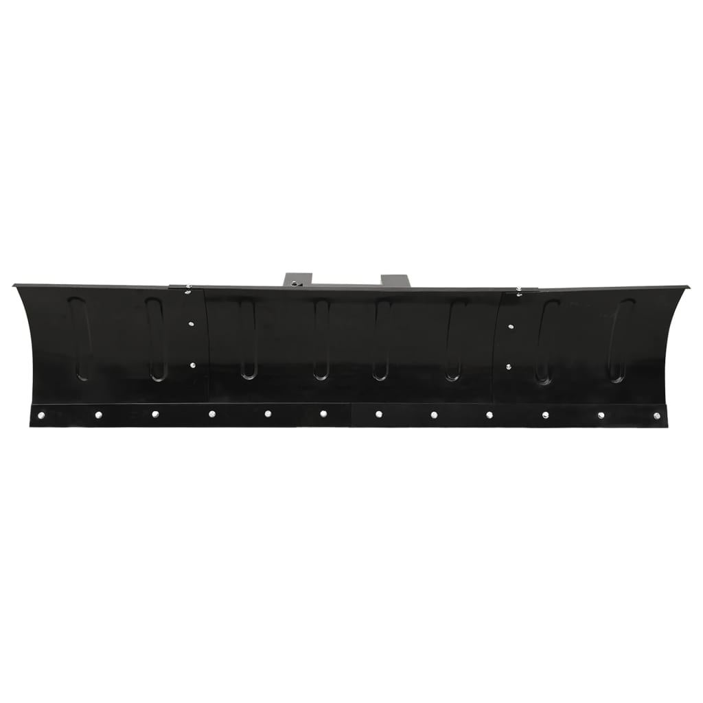 vidaXL Limpa-neves para empilhador 150x38 cm preto