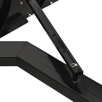 vidaXL Limpa-neves para empilhador 150x38 cm preto
