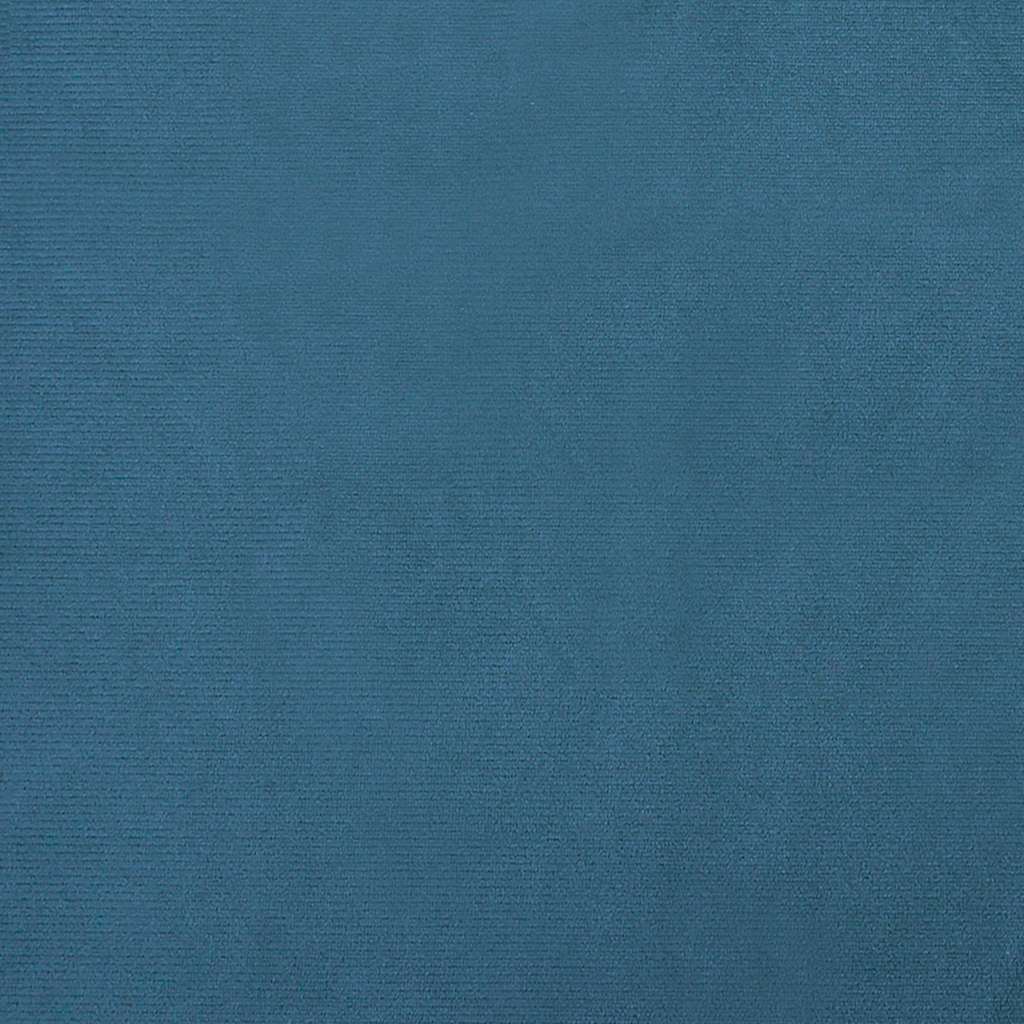 vidaXL Cama para cães com extensão 100x50x30 cm veludo azul