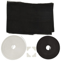 vidaXL Tela anti-insetos magnética para janelas 80x140 cm branco