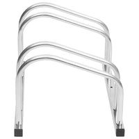 vidaXL Suporte para 2 bicicletas aço galvanizado