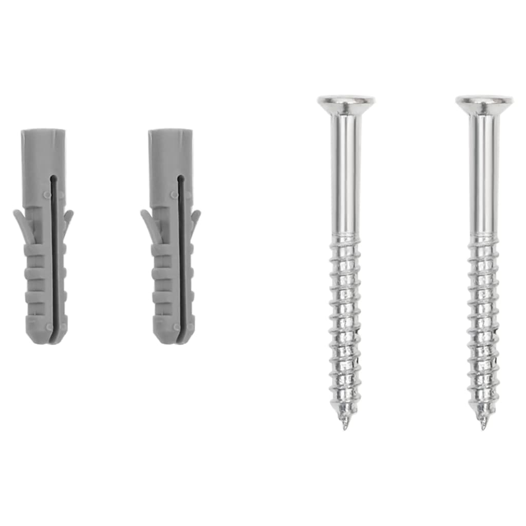 vidaXL Suporte para 2 bicicletas aço galvanizado