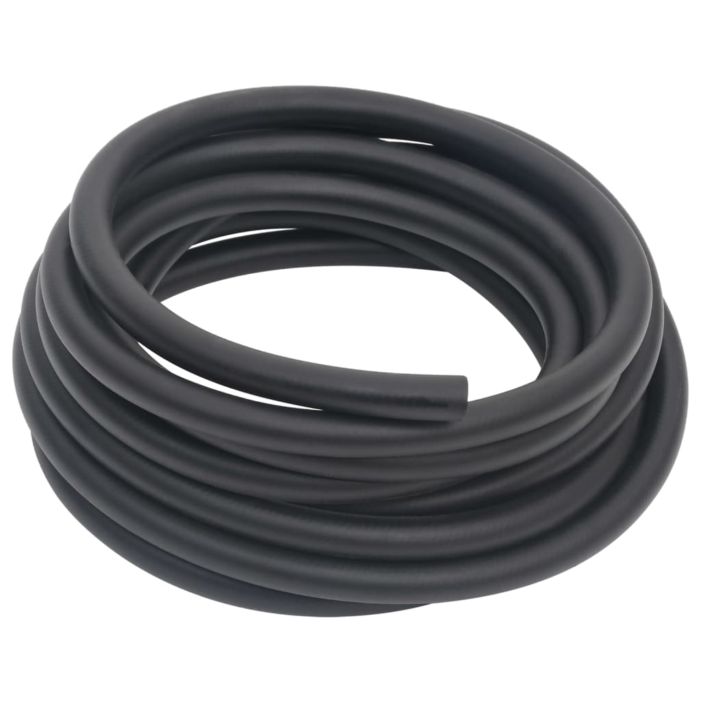 vidaXL Mangueira de ar híbrida 0,6" 2 m borracha e PVC preto