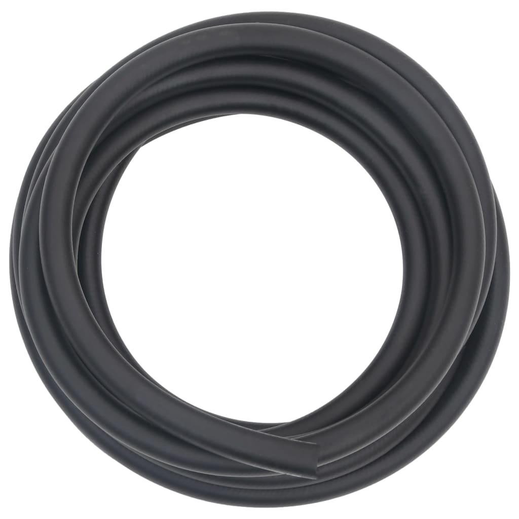 vidaXL Mangueira de ar híbrida 0,6" 2 m borracha e PVC preto