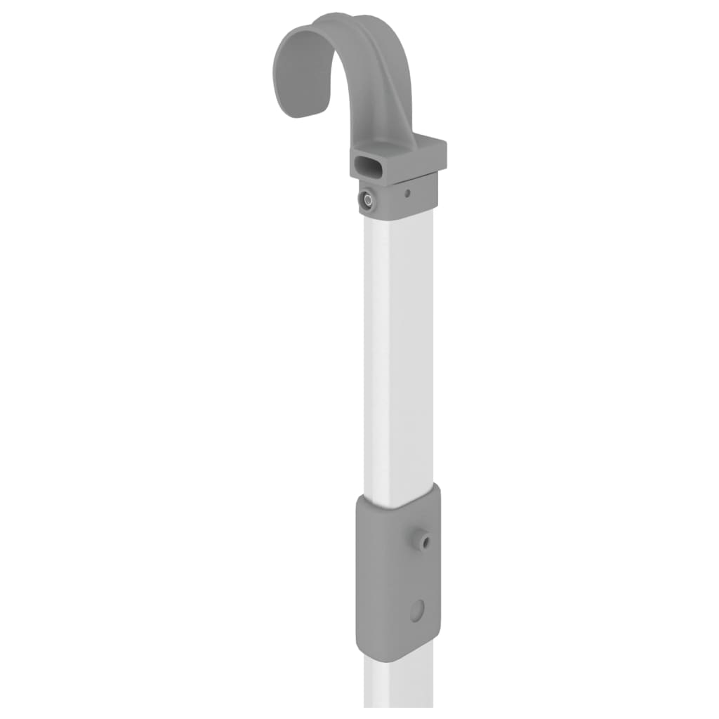 vidaXL Estendal para varanda 54x25x42 cm alumínio