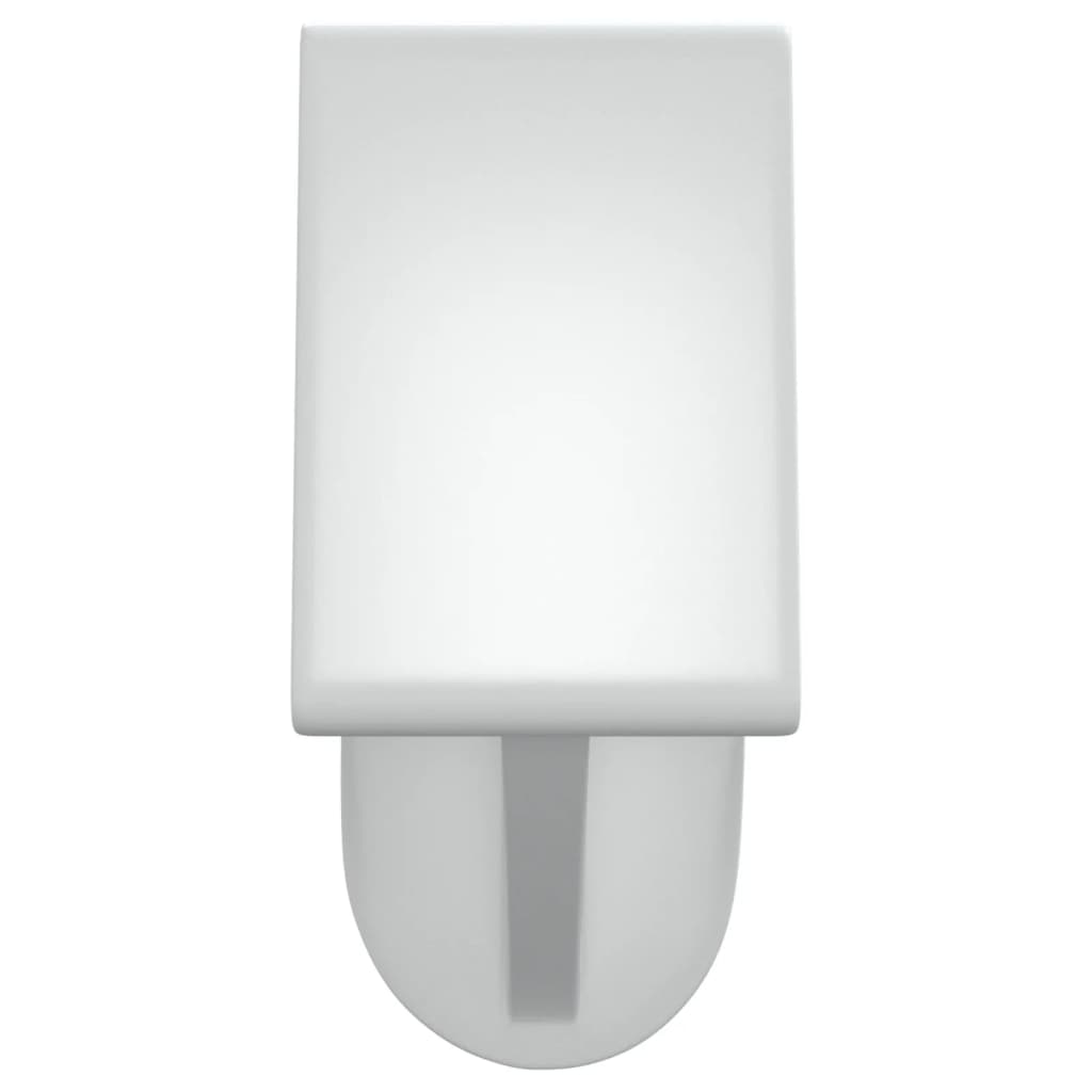 vidaXL Varões para cortinas 2 pcs 40-60 cm alumínio branco e prateado