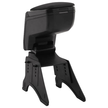 Apoio de braço p/ carro universal 14x30x(32-48,5) cm ABS preto