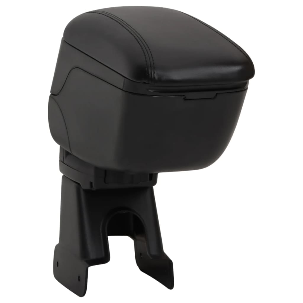 Apoio de braço p/ carro 13x31x(31-44) cm ABS preto