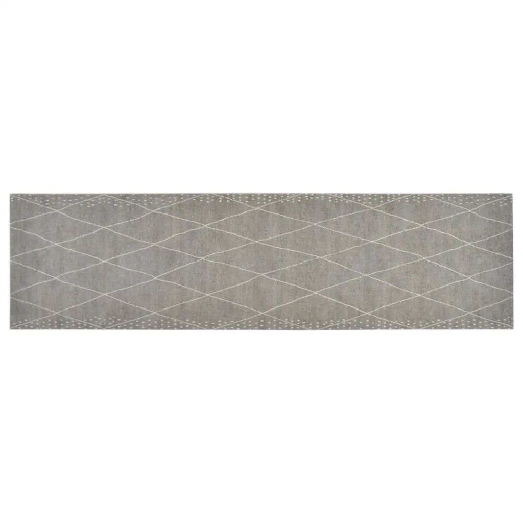 Tapete de cozinha lavável 45x150 cm veludo padrão losangos