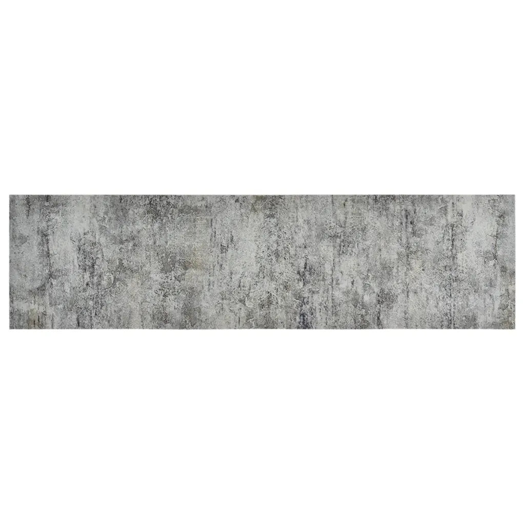 Tapete de cozinha lavável 45x150 cm veludo padrão betão