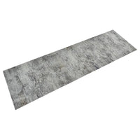 Tapete de cozinha lavável 60x180 cm veludo padrão betão
