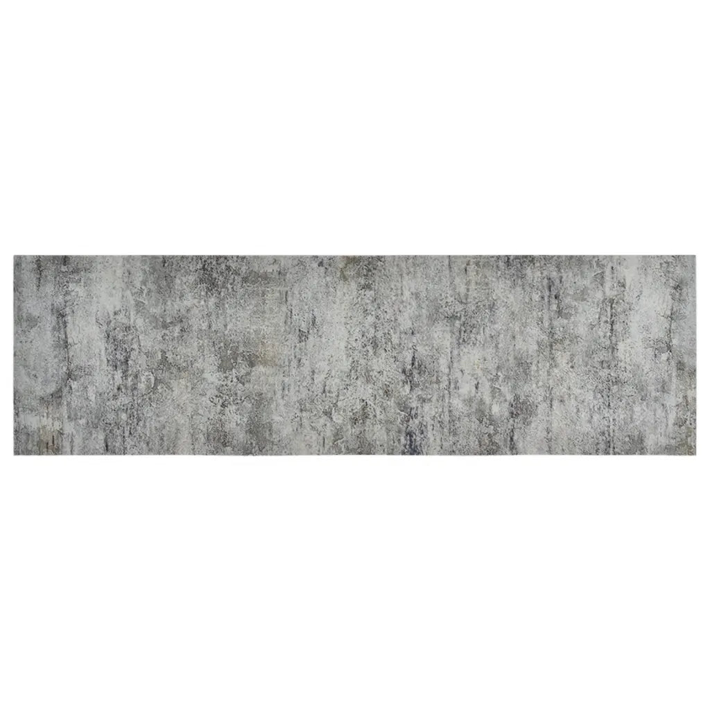 Tapete de cozinha lavável 60x180 cm veludo padrão betão