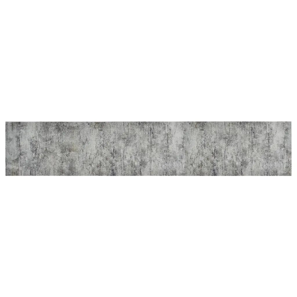 Tapete de cozinha lavável 60x300 cm veludo padrão betão