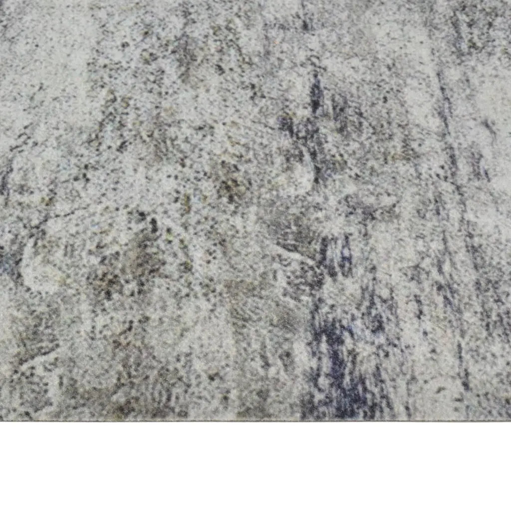 Tapete de cozinha lavável 60x300 cm veludo padrão betão