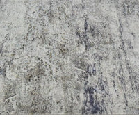 Tapete de cozinha lavável 60x300 cm veludo padrão betão