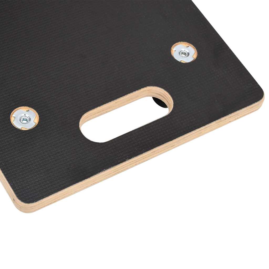 vidaXL Carrinhos de transporte 2 pcs retangular 50x35x11,5 cm 250 kg