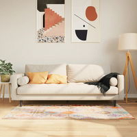Tapete lavável 80x150 cm multicor
