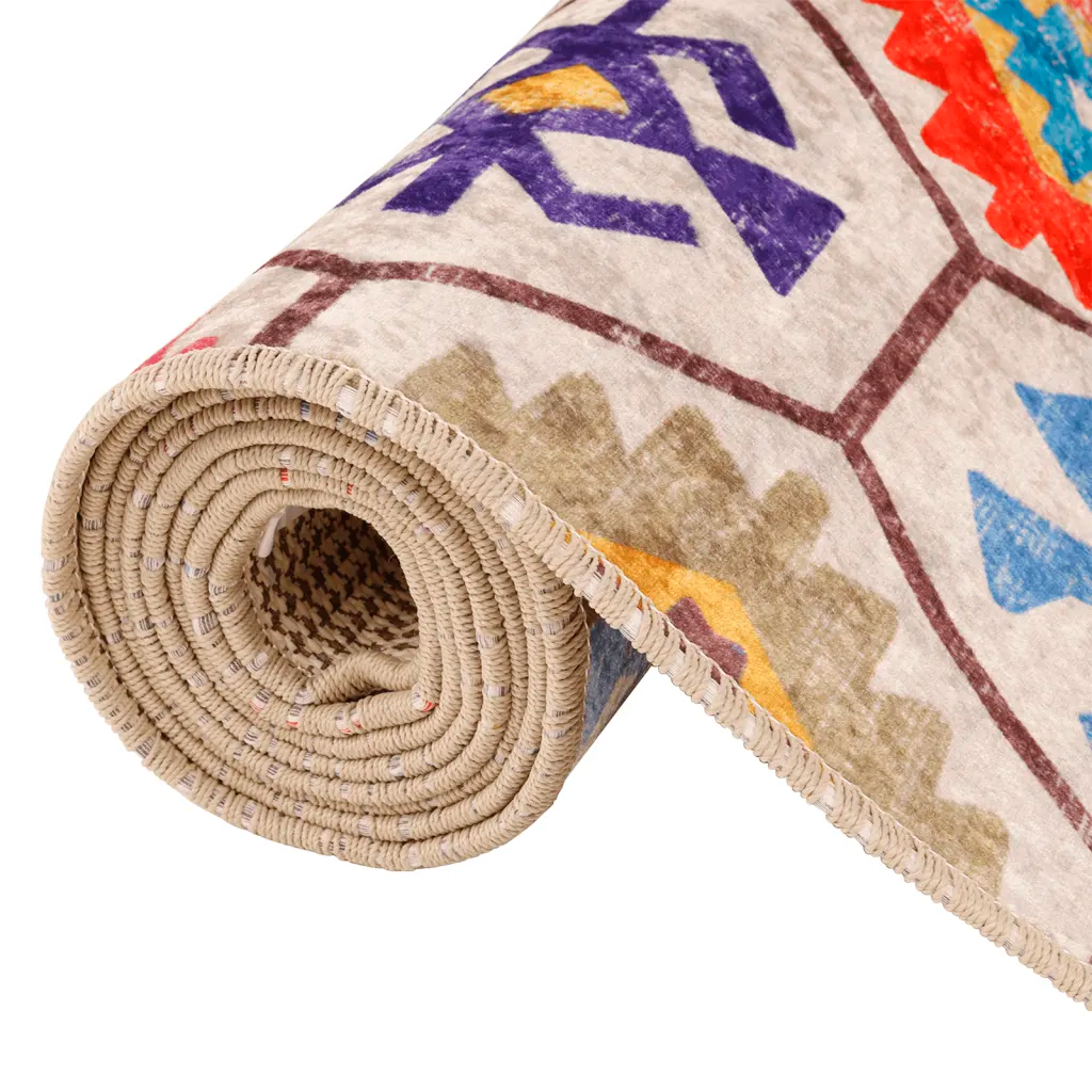 Tapete lavável 80x300 cm multicor