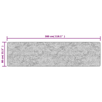 Tapete lavável 80x300 cm multicor